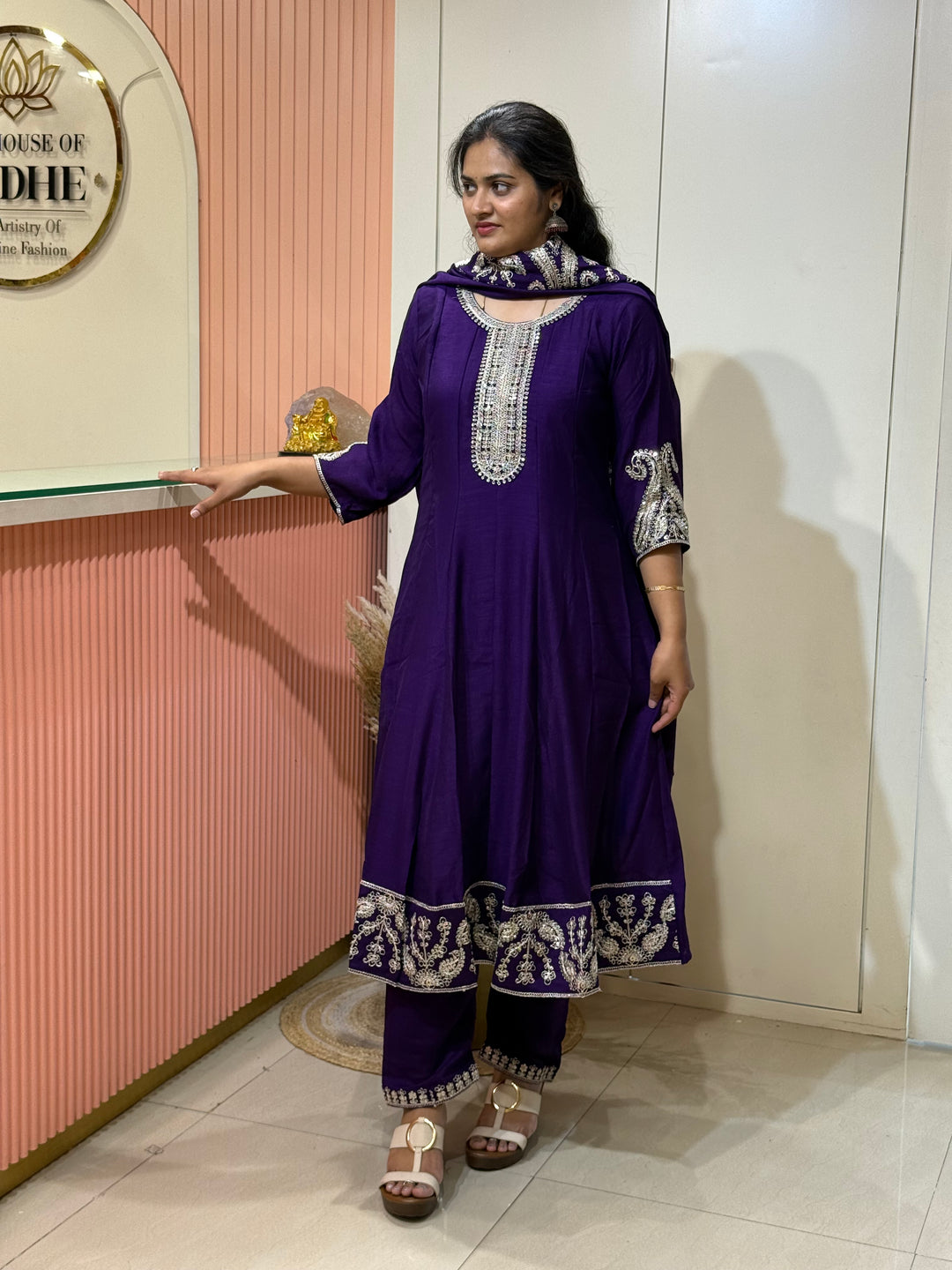 Vichitra Fabric Collection With Elegant Designer Look | RADHE60