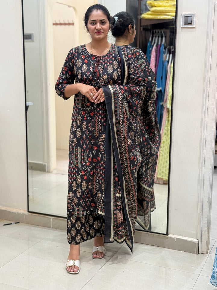 Cotton Fabric Kurta Set Collection – RADHE75