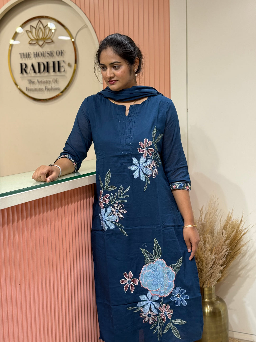 Mul Cotton Collection with Embroidery work (Cotton Lining)| R150