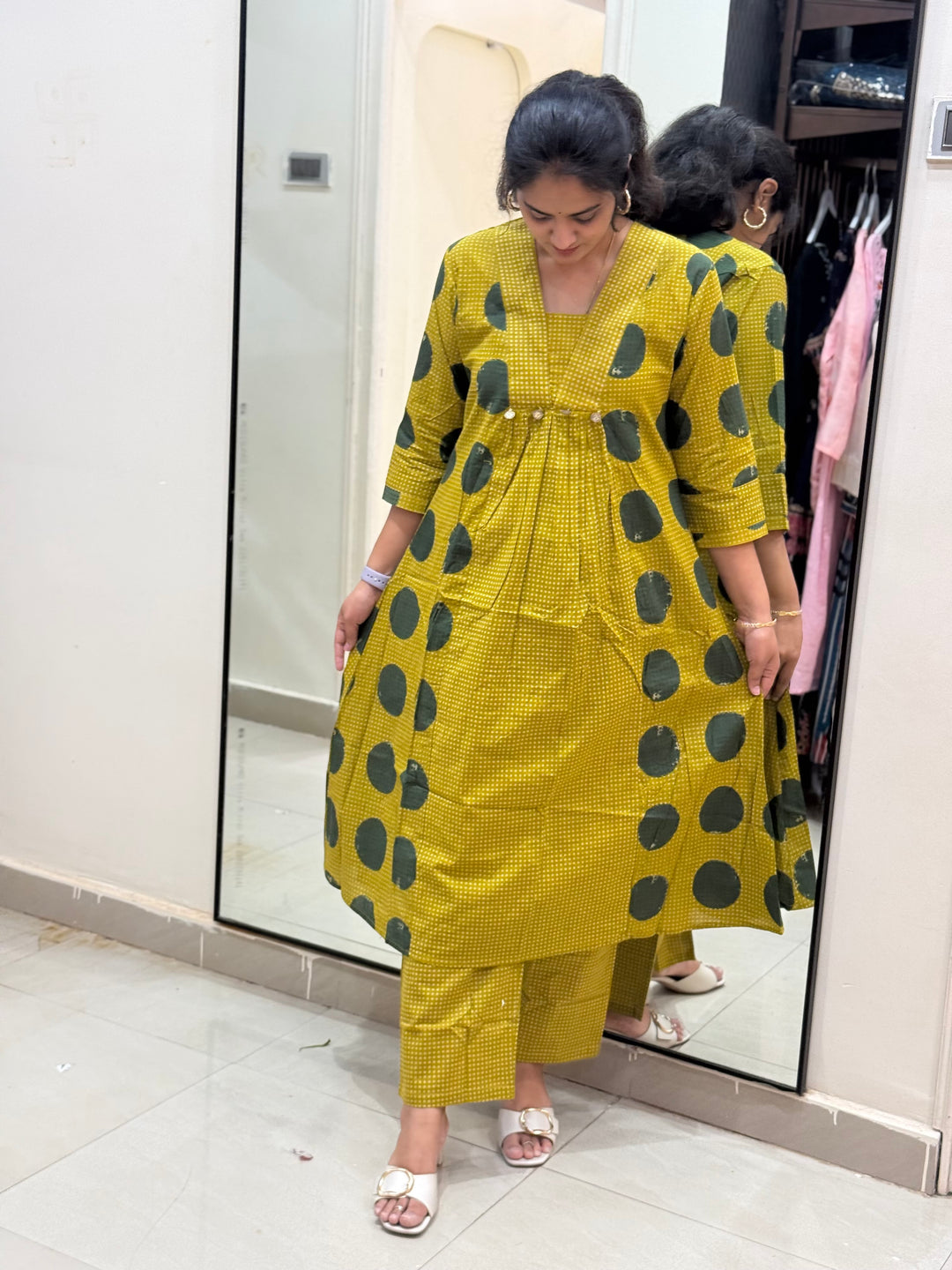 60-60 Cotton 2 Pc Kurta Set – Printed Collection | R137
