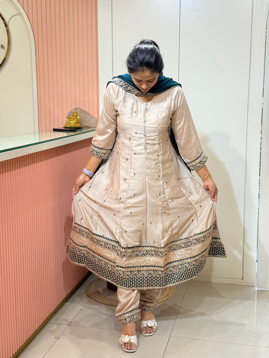 Vichitra Fabric Collection With Elegant Designer Look | RADHE60