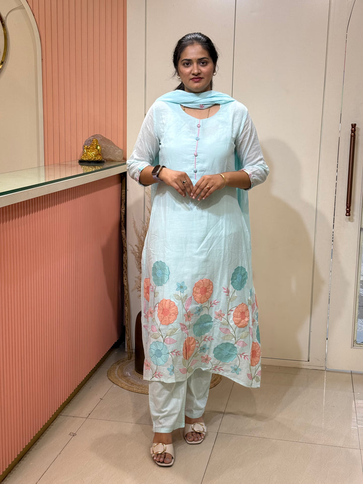 Pure Mul Cotton Collection With Cotton Lining | R212