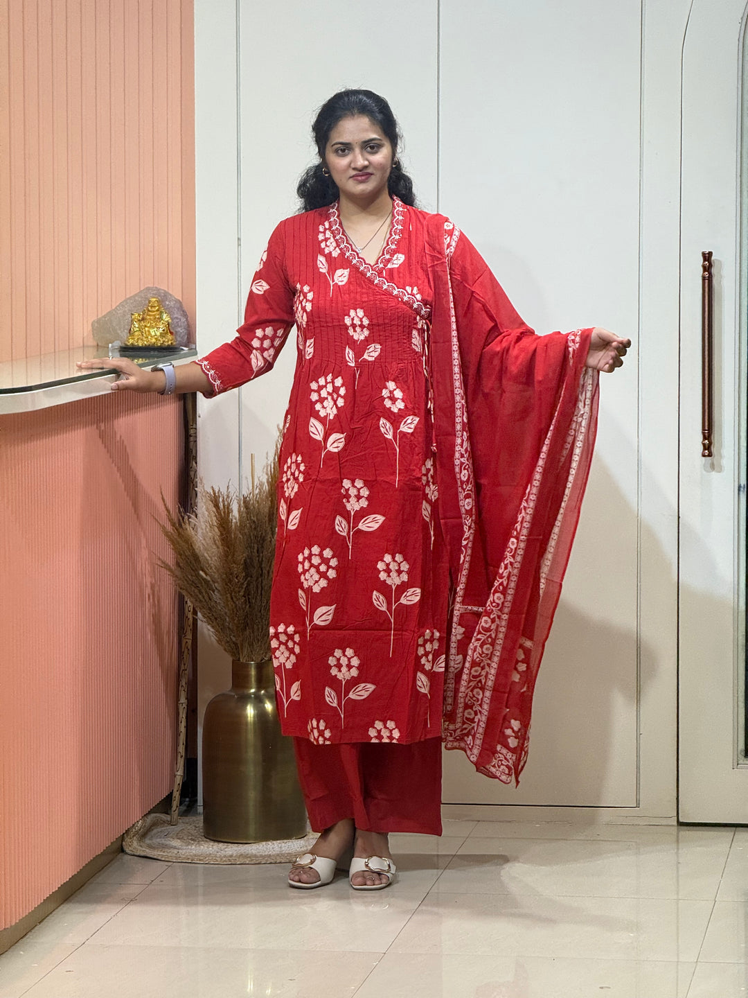 Angrakha Pattern 60-60 Cotton Collection | R185