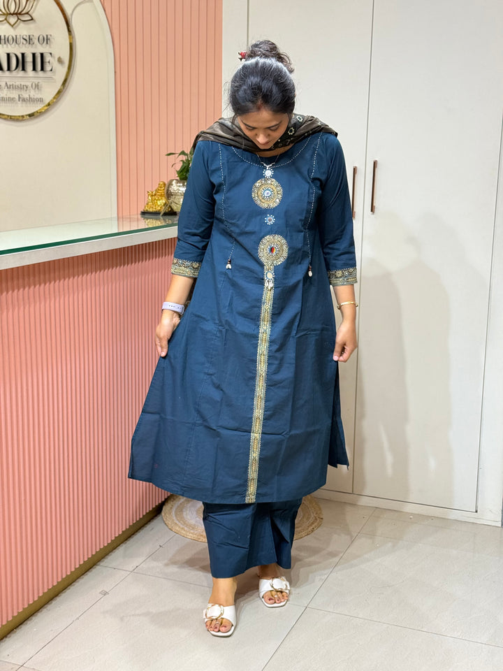Pure Cotton Geometrical Pattern Collection | R210