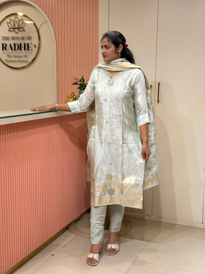 Banarasi Tissue Collection | Full-Length Dupatta | R223