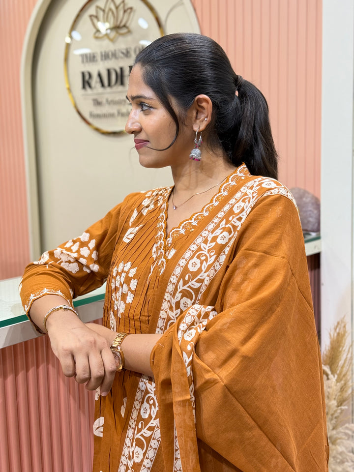 Angrakha Pattern 60-60 Cotton Collection | R185