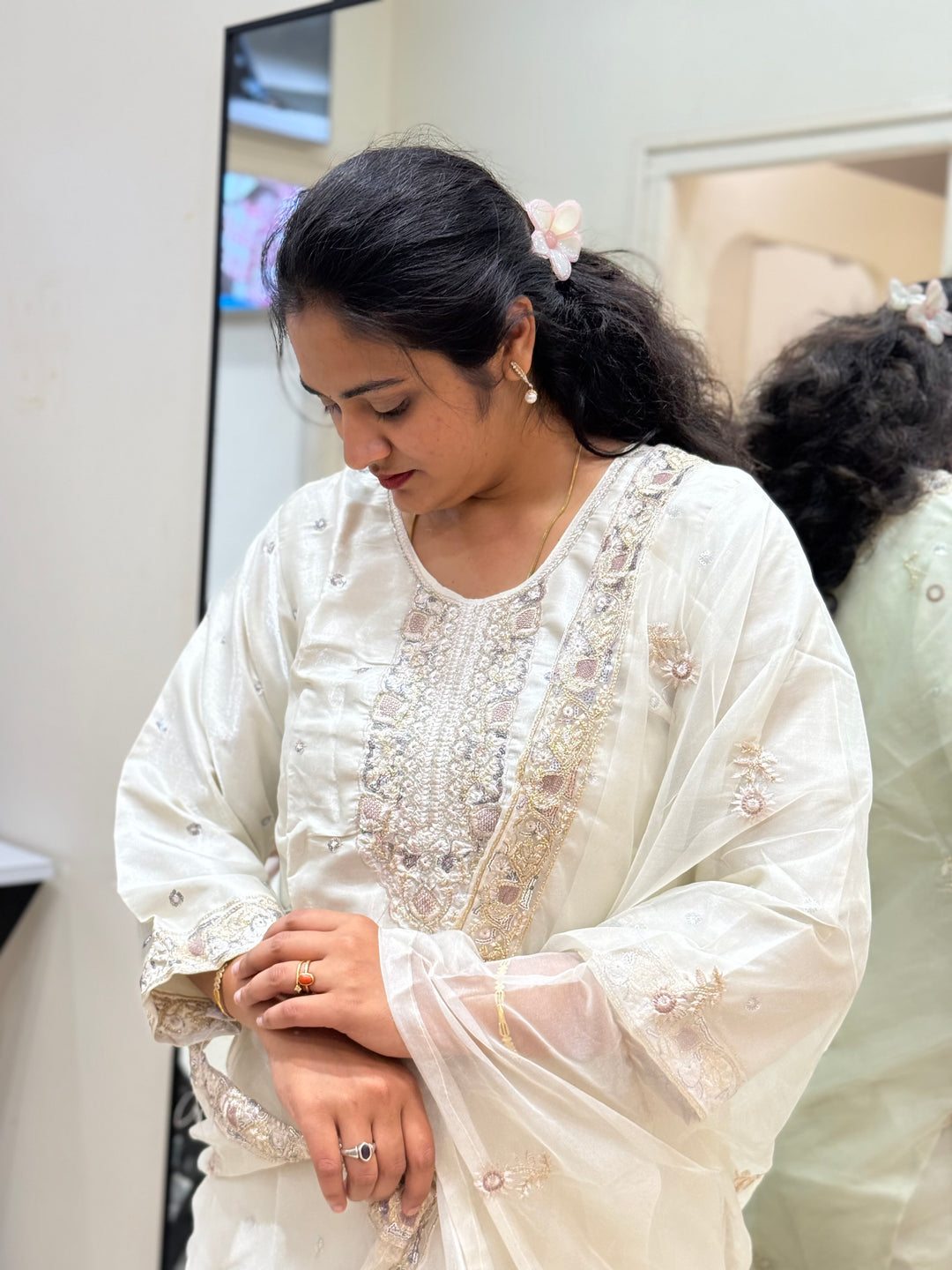 Budget-Friendly Roman Gloss Party Wear Collection | RADHE48