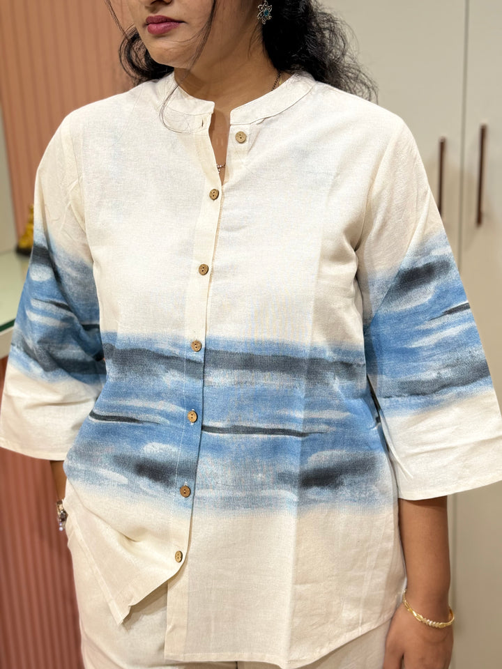 Co-ord set khadi cotton