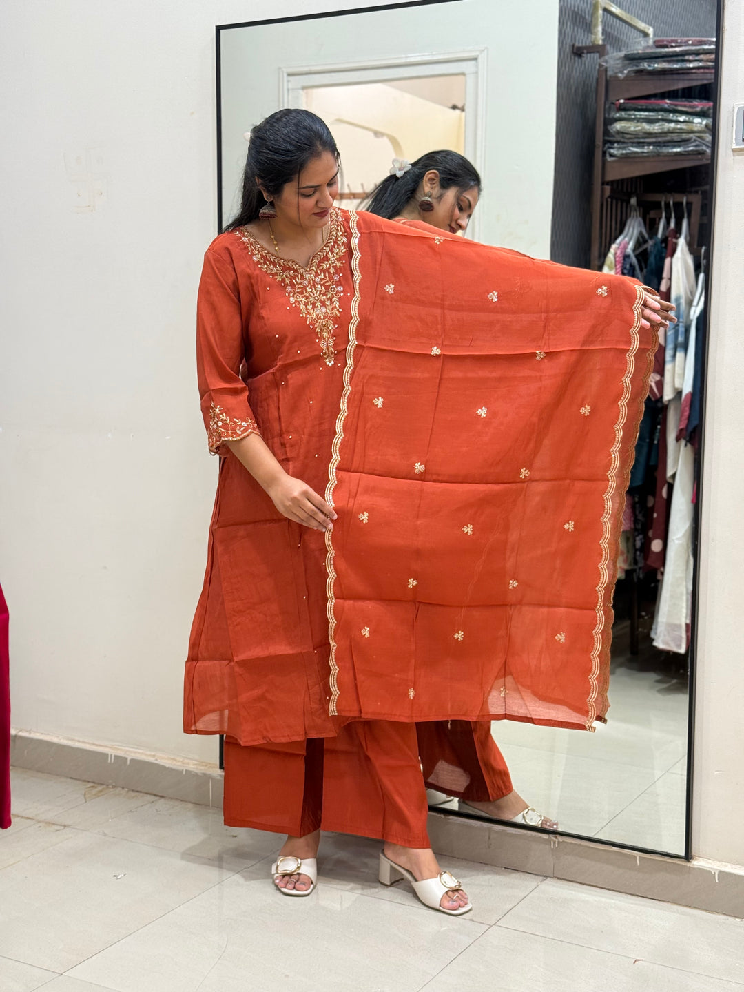 Mul Chanderi Collection | R208