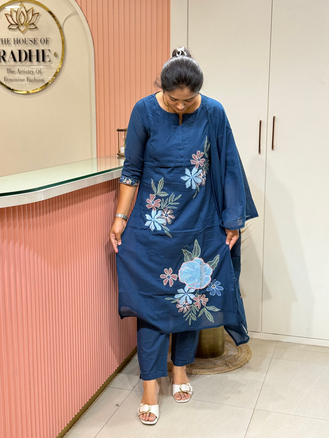 Mul Cotton Collection with Embroidery work (Cotton Lining)| R150