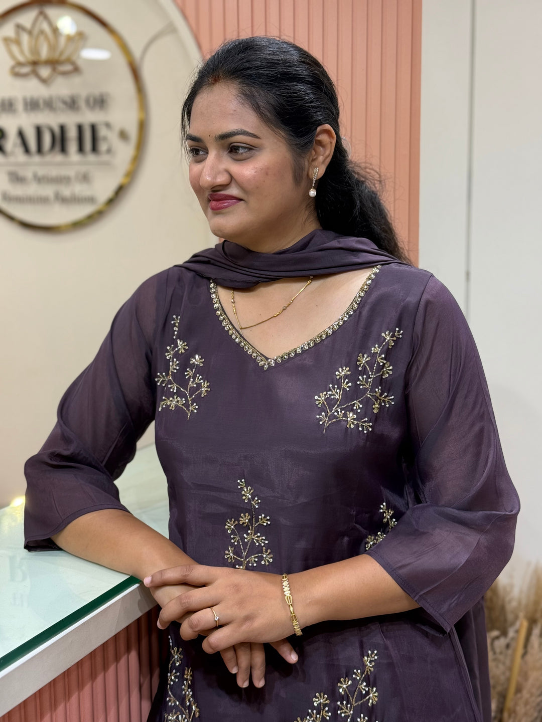 Mul Chanderi Collection with Cut Dana work | R206