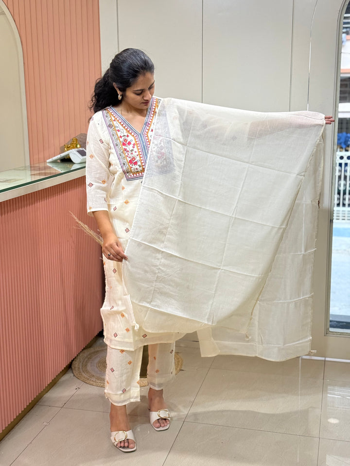 Cotton flex with cotton lining | R161