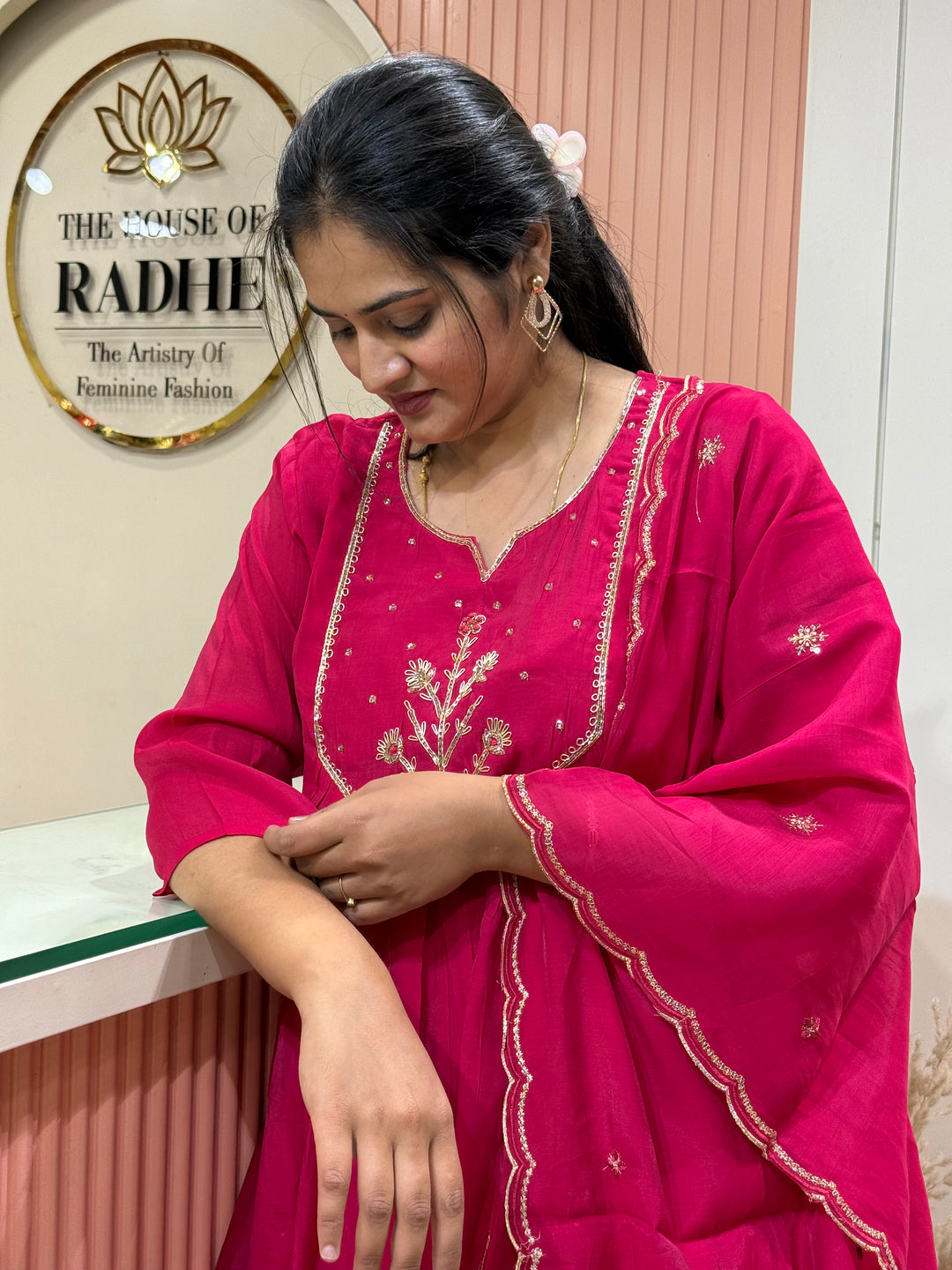 Mul Chanderi Beautiful Collection | R208