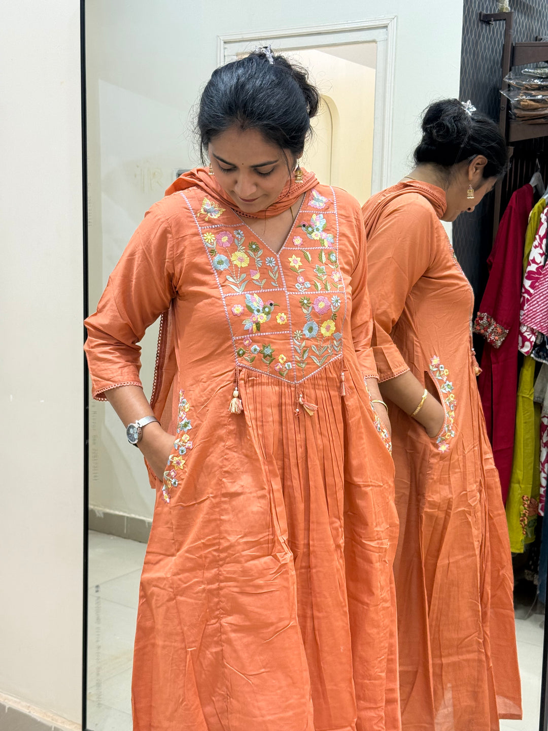 Mulmul Cotton New Collection With Embroidery Work | R190