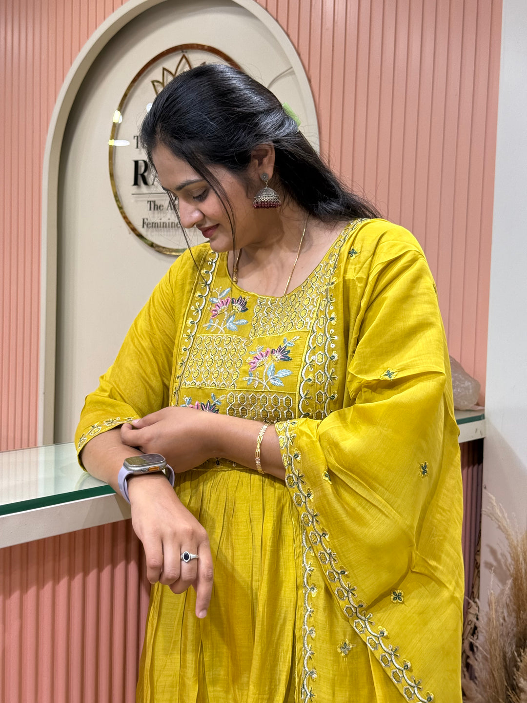 S Mul Chanderi Collection | R208