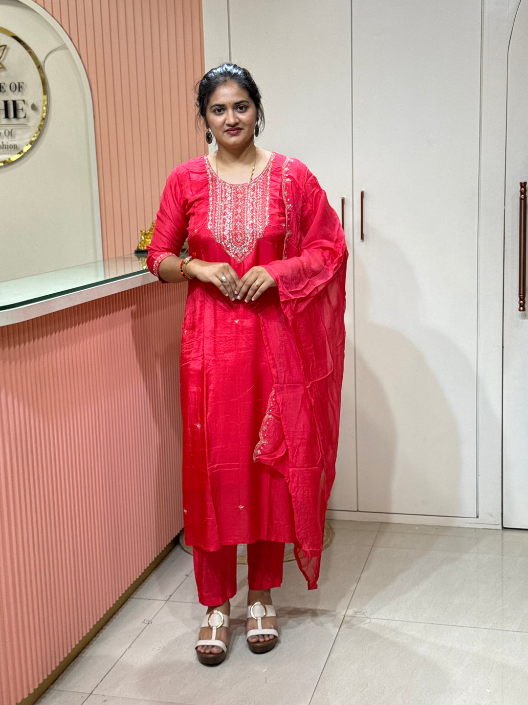 Dola Silk Semi Party Wear Collection (Cotton Lining Available )| R217