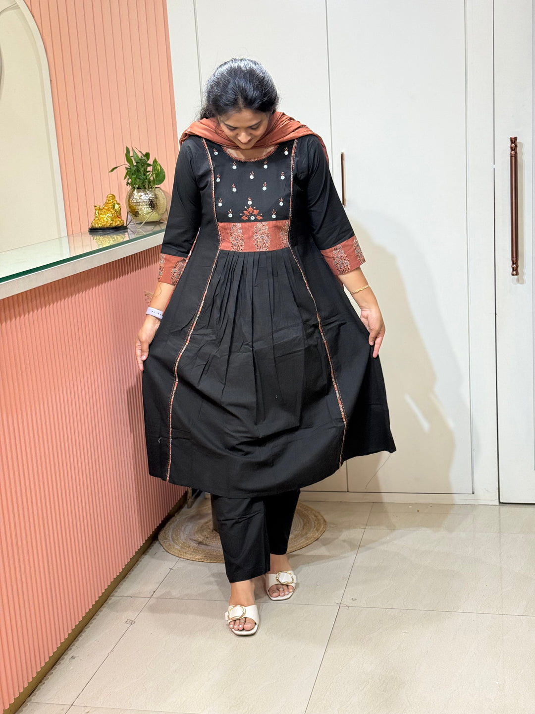 Pure Cotton Collection with A Line Pattern | R210