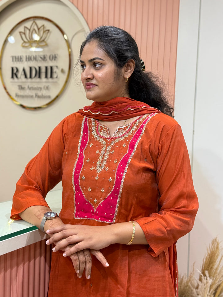 Mul Chanderi With Cotton Lining (New Arrivals) | R138