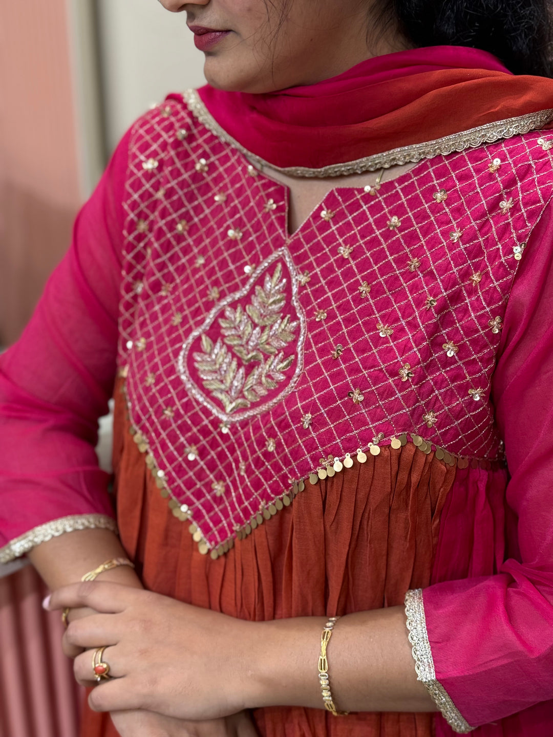 Pure Banarasi Mul Chanderi Exclusive Designer Collection (Cotton Lining)| R218