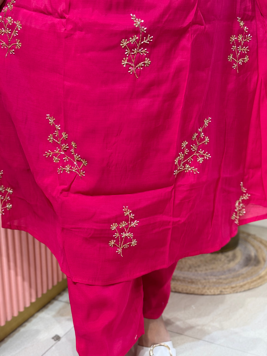 Mul Chanderi Collection with Cut Dana work | R206