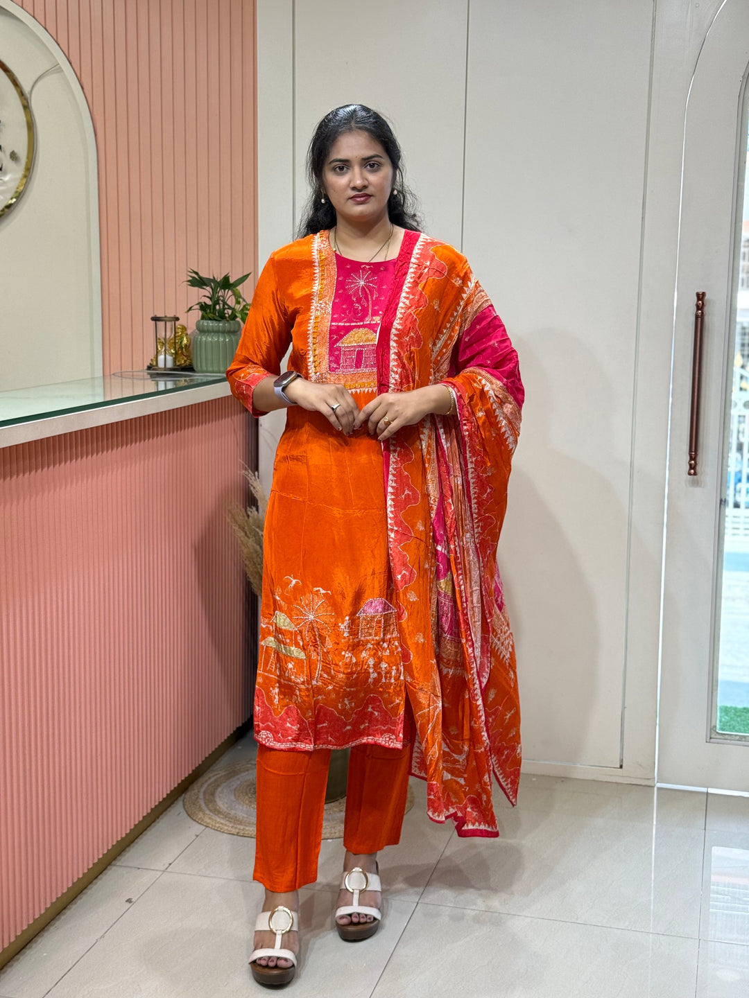 Crepe 3Pcs Set Collection (Cotton Lining )| R221