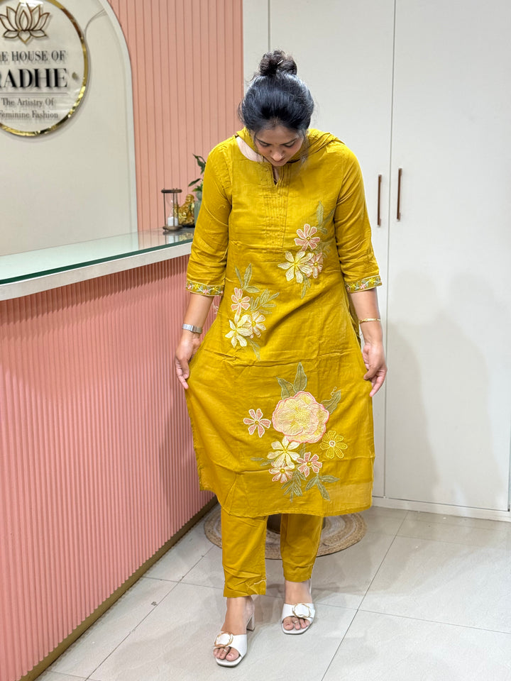 Mul Cotton Collection with Embroidery work (Cotton Lining)| R150