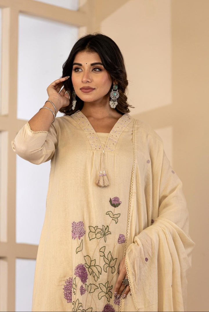 Premium Pure Mul Cotton Collection With Floral Embroidery | R190