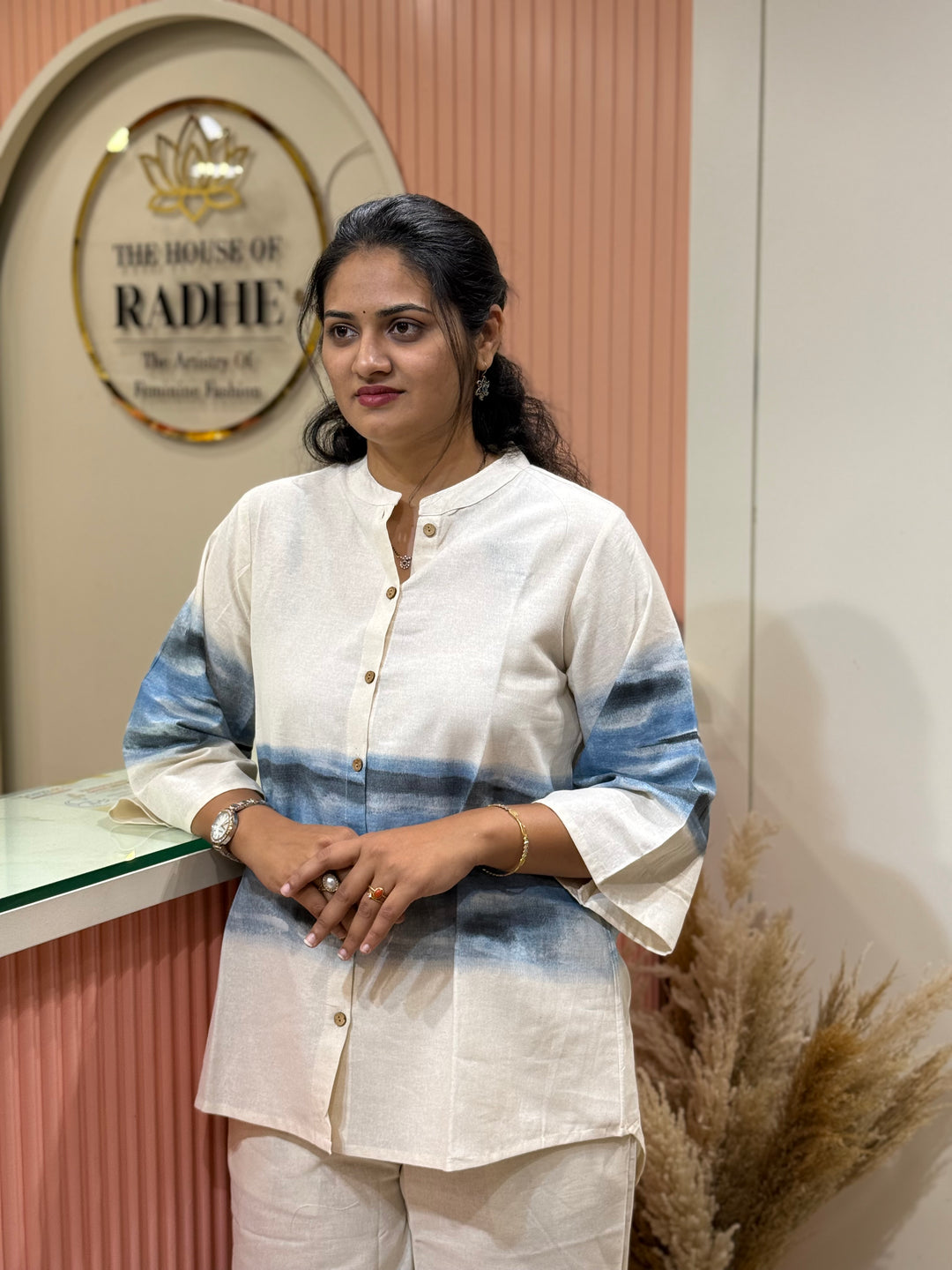 Co-ord set khadi cotton
