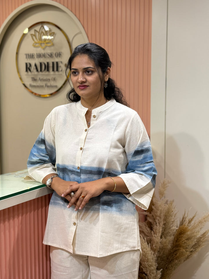 Co-ord set khadi cotton