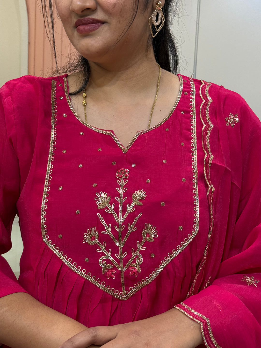 Mul Chanderi Beautiful Collection | R208