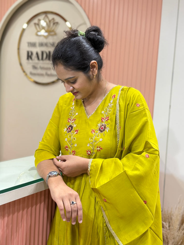 Mul Chanderi Silk Kali Pattern Collection – New Arrivals | R138