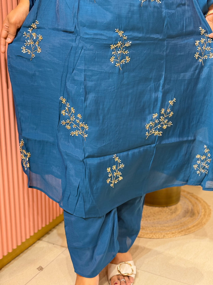 Mul Chanderi Collection with Cut Dana work | R206