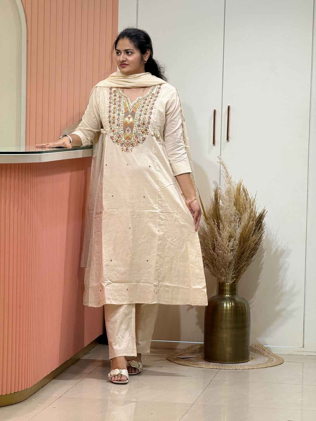 Mulmul Cotton New Collection With Embroidery Work | R190