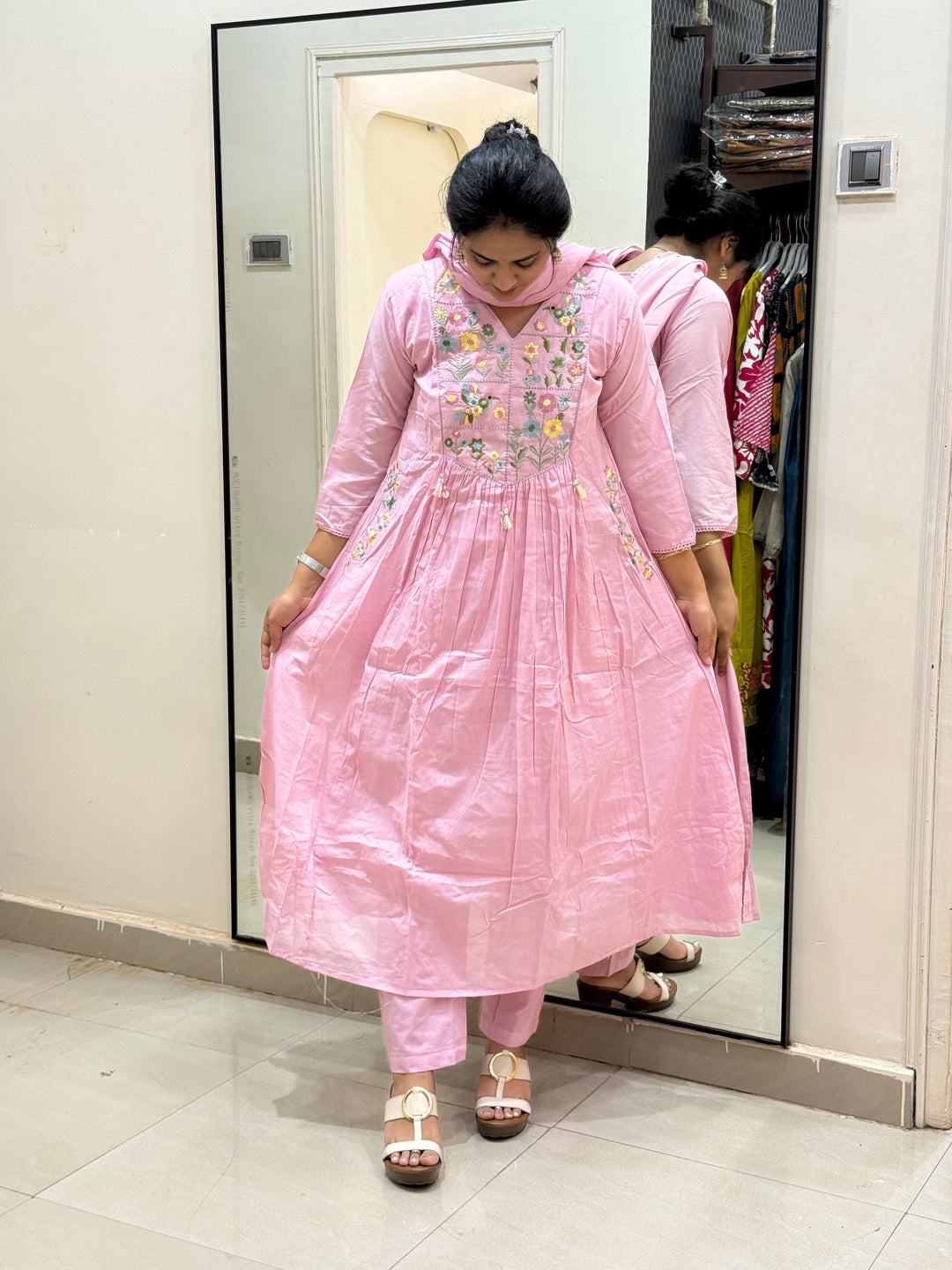 Mulmul Cotton New Collection With Embroidery Work | R190