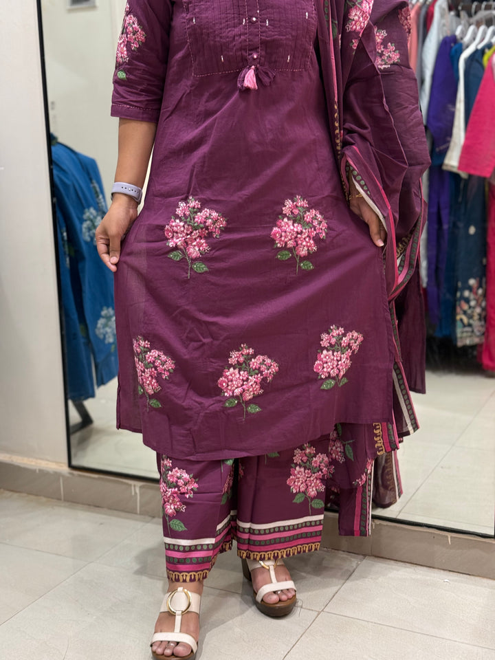 Pure 60-60 Cotton 3 Pcs Set RADHE96