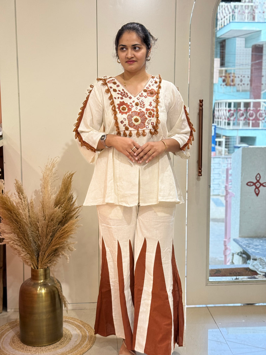 2 pcs co-rd set flex cotton