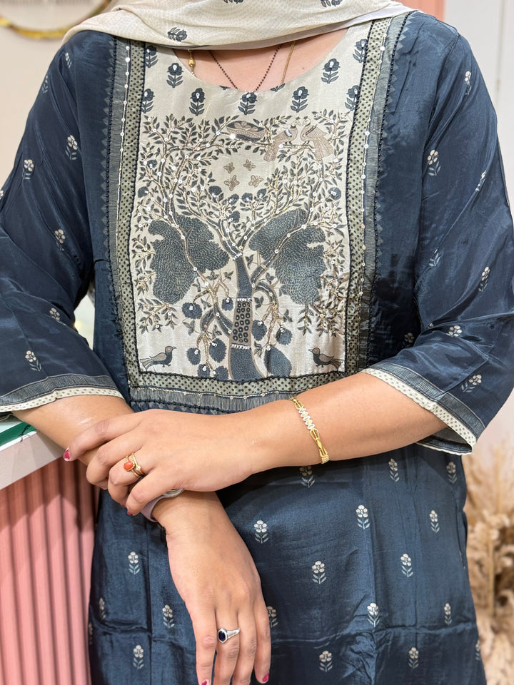 Crepe 3Pcs Set Collection (Cotton Lining )| R221