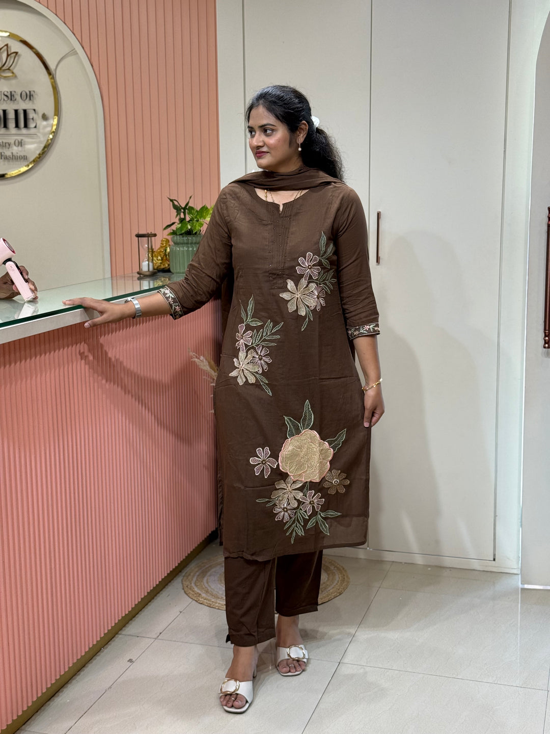 Mul Cotton Collection with Embroidery work (Cotton Lining)| R150