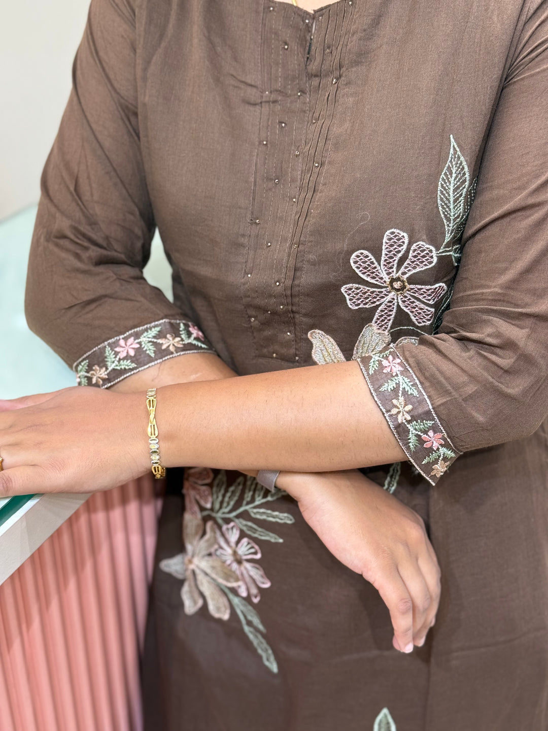 Mul Cotton Collection with Embroidery work (Cotton Lining)| R150