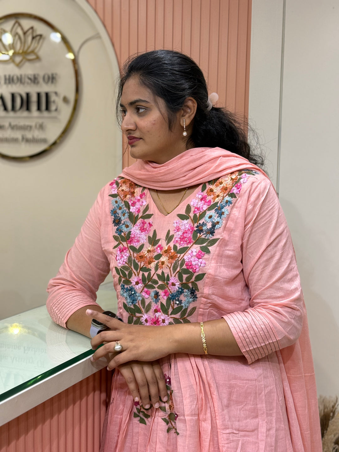 Pure Mul Cotton Collection with Handwork | R190