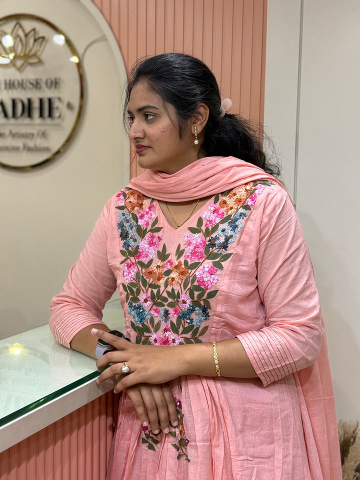 Pure Mul Cotton Collection with Handwork | R190