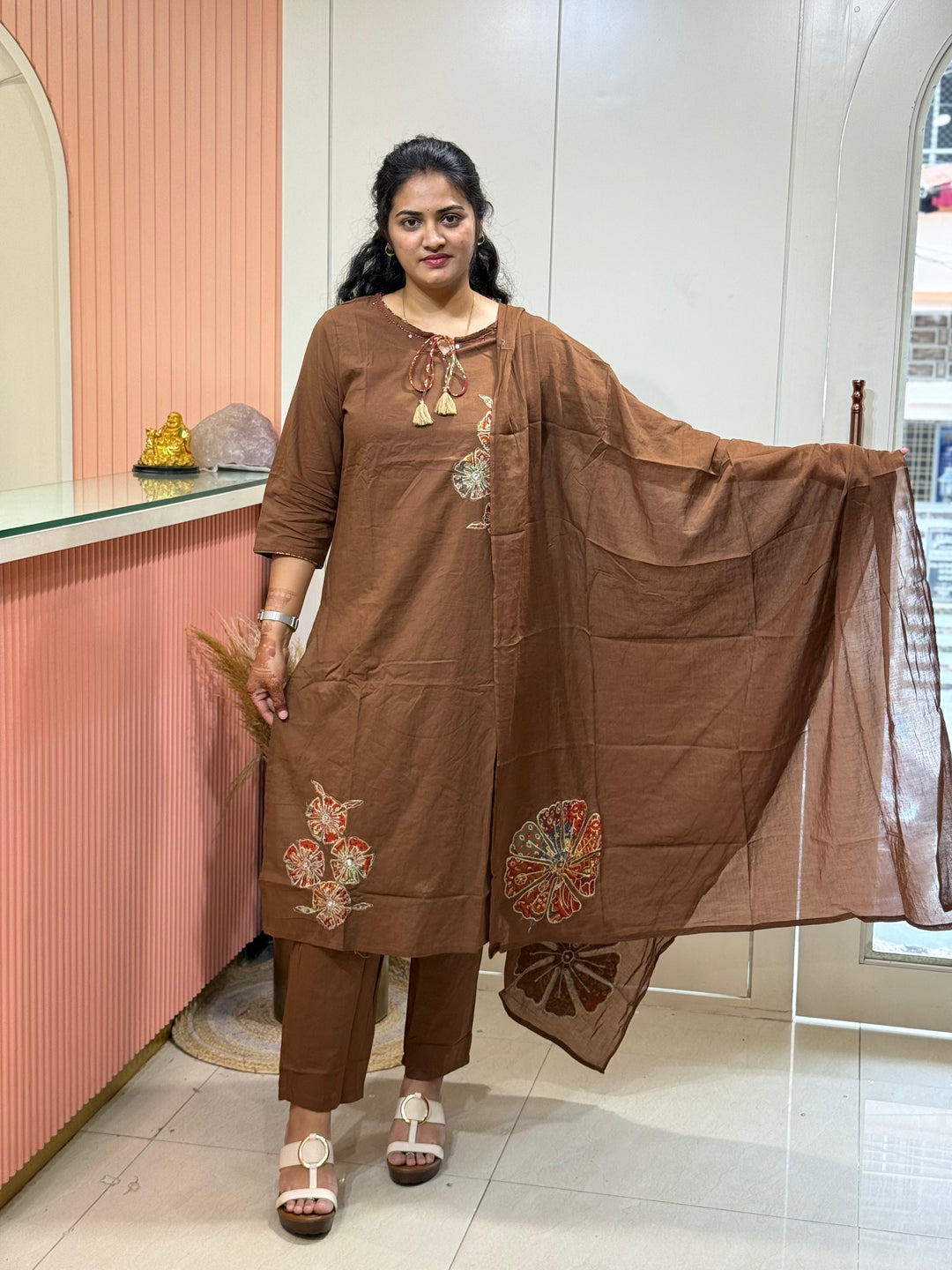 60-60 Cotton 3 Pc Collection –Patch Work | R173
