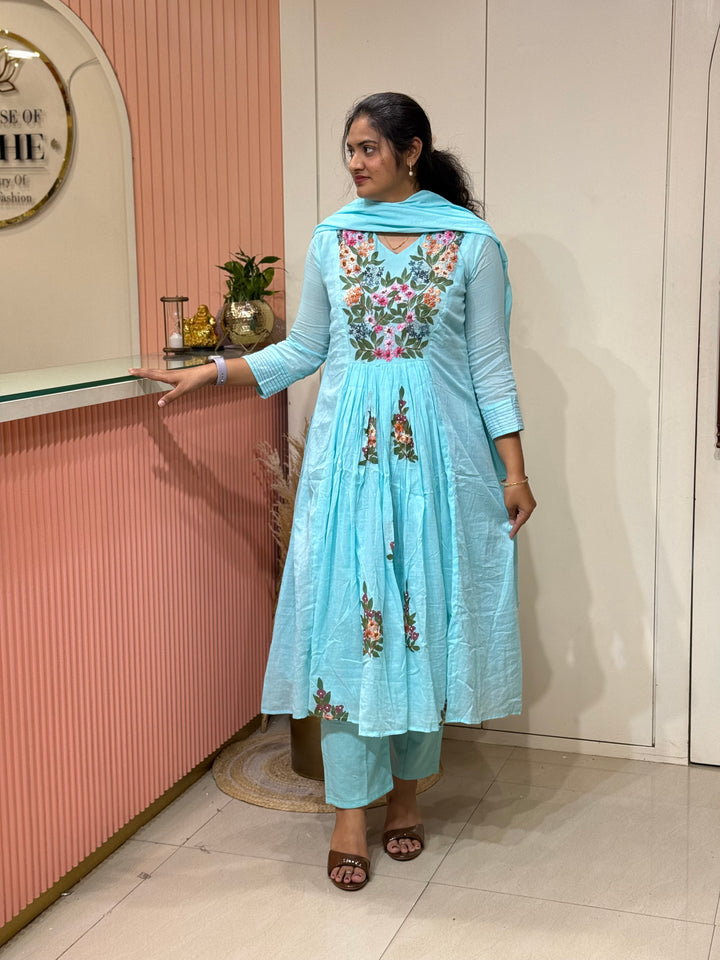 Pure Mul Cotton Collection with Handwork | R190