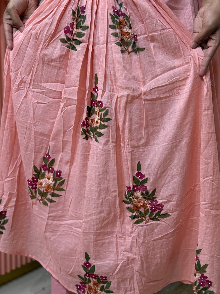 Pure Mul Cotton Collection with Handwork | R190