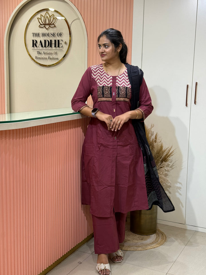 Pure Cotton Collection with Patchwork | R210
