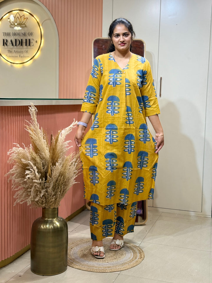 Cotton 2 Pc Kurta Set – Printed Premium Collection | R137