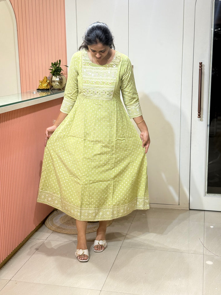 Gown Full Ghera (1pcs Set ) | SALE3