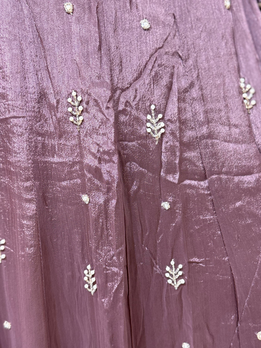 Pure Chinon Handwork Collection Party Wear | R177