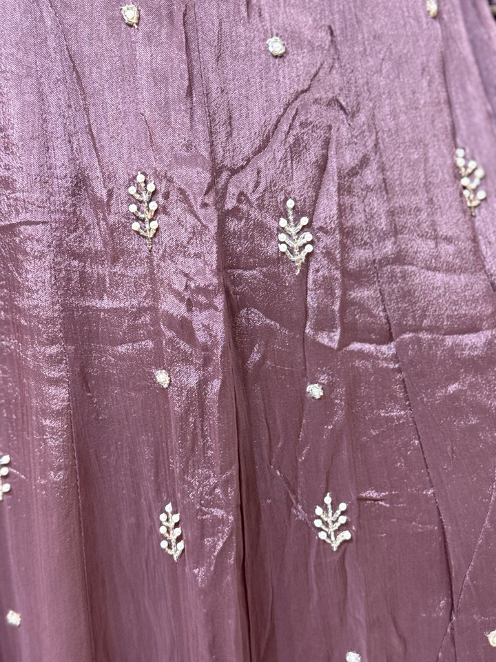 Pure Chinon Handwork Collection Party Wear | R177