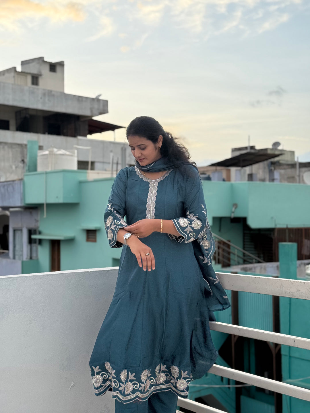 Vichitra Fabric Collection With Elegant Designer Look | RADHE60